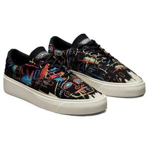 Limited Edition Converse X Basquiat Skid Grip Low Top Sneakers